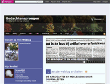 Tablet Screenshot of gedachtensprongen.50plusser.nl