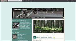 Desktop Screenshot of cirkel-der-natuur.50plusser.nl