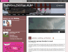 Tablet Screenshot of meditatieve-paintings.50plusser.nl