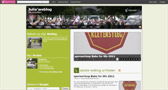 Desktop Screenshot of juliasweblog.50plusser.nl