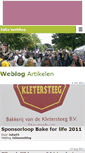 Mobile Screenshot of juliasweblog.50plusser.nl