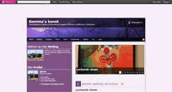 Desktop Screenshot of gemmas-kunst.50plusser.nl