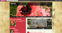 Desktop Screenshot of mamsies-weblog.50plusser.nl