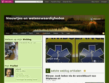 Tablet Screenshot of johns-weblog.50plusser.nl