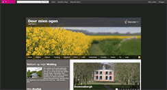 Desktop Screenshot of deur-mien-ogen.50plusser.nl