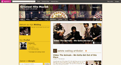 Desktop Screenshot of greatest-hits-muziek.50plusser.nl