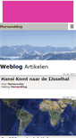 Mobile Screenshot of mariansblog.50plusser.nl