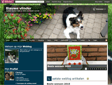 Tablet Screenshot of blauwe-vlinder.50plusser.nl