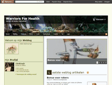 Tablet Screenshot of health-wealth-for-all.50plusser.nl