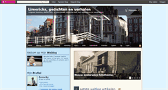 Desktop Screenshot of bennekesblogje.50plusser.nl