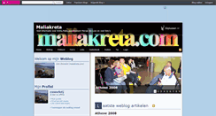 Desktop Screenshot of maliakreta.50plusser.nl